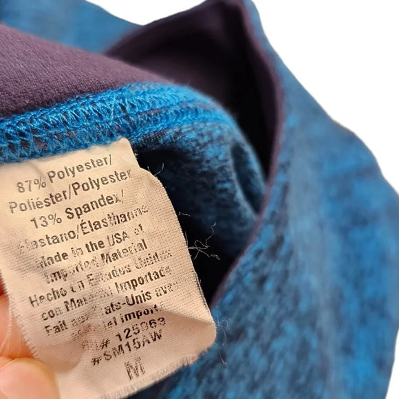 Beyond Yoga Womens Ankle Tie Crop Space Dye Leggings  Blue Size Medium - Picture 7 of 9